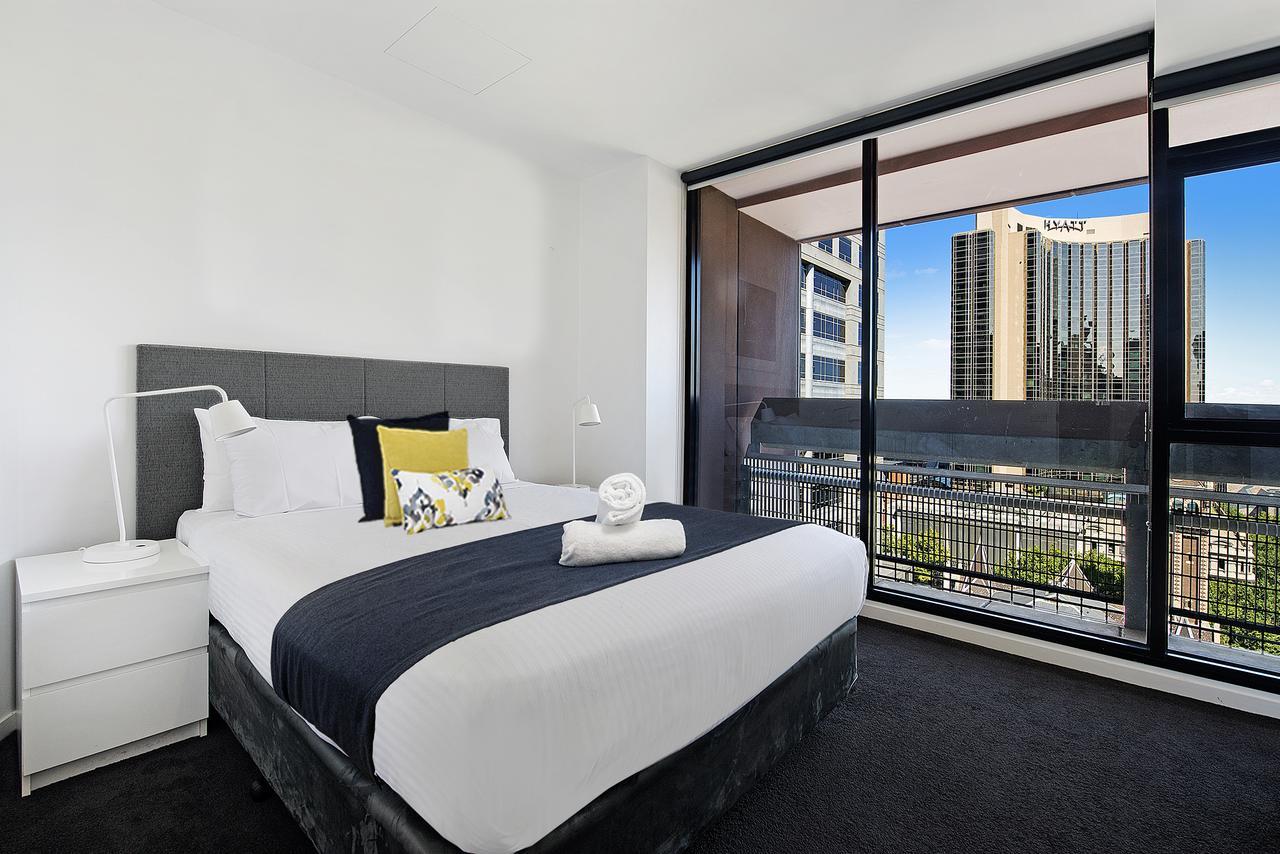 Aparthotel Ultiqa Little Collins Melbourne City Exterior foto