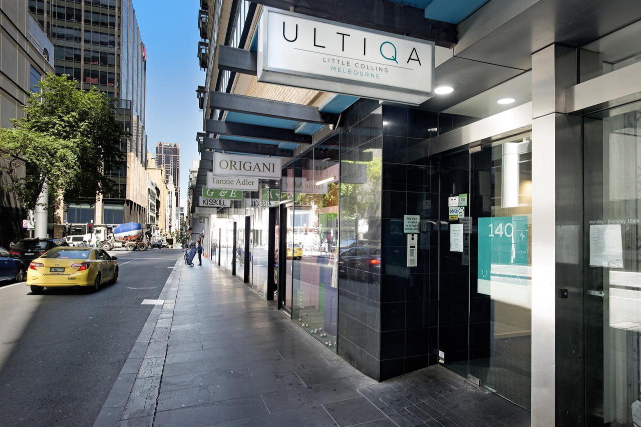 Aparthotel Ultiqa Little Collins Melbourne City Exterior foto