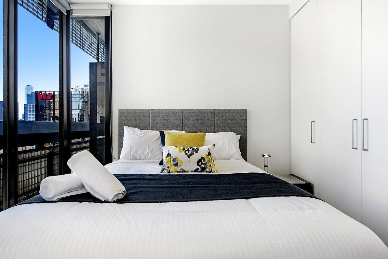 Aparthotel Ultiqa Little Collins Melbourne City Exterior foto